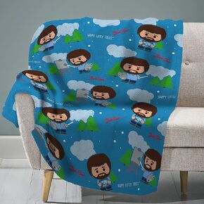 Sleep Squad Care Bears 60" x 80" Raschel Plush Blanket –A Super-Soft Throw