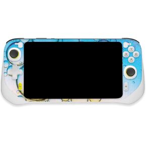 MightySkins Glossy Glitter Skin Compatible with Logitech G Cloud Gaming Handheld - Sunrise Bubbles | Protective, Durable High-Gloss Glitter Finish | Easy to Apply | Made in The USA