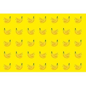 shensu Vinyl 10x8ft Bananas Fruit Photo Background Fresh Fruit Pattern Yellow Photography Backdrop for Boys Girls Men Women Birthday Decoration Portrait Photoshoot Cake Smash Photo Booth Studio Props