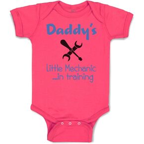 بدلة أطفال مخصصة لميكانيكي الأب الصغير في تدريب قطن عيد الأب للأب in Kuwait