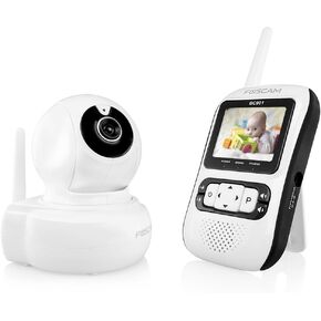 Foscam Baby Monitor Surveillance Camera, White/Black (BC901)