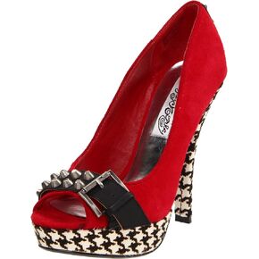 Naughty Monkey Women's Slam Dunk Open-Toe Pump