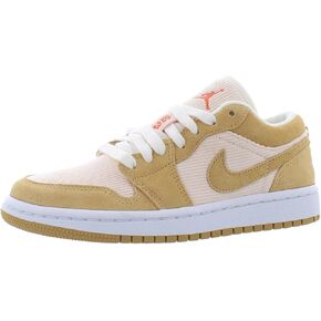Jordan Womens WMNS Air Jordan 1 Low DC0774 105 White/Wolf Grey - Size 10.5W