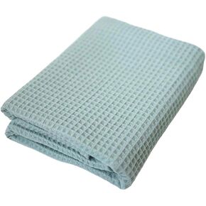 Soft & Cozy Baby Waffle Blanket 43x40in Nursery Blankets for Boys Girls Swaddle Neutral Lightweight Baby and Toddler Throw Blanket recieving Blanket (Dusty Pink)