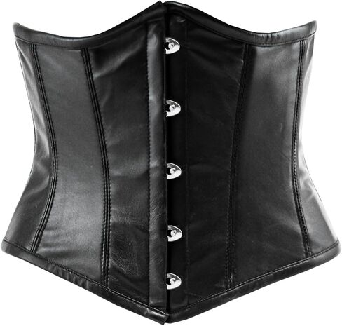 Women's Short Torso Steel Boned Corset Heavy Duty Waist Training Underbust Corset for Truly Defined Curves in Saudi Arabia