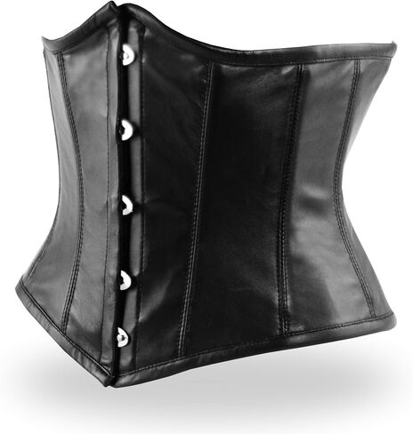 Women's Short Torso Steel Boned Corset Heavy Duty Waist Training Underbust Corset for Truly Defined Curves in Saudi Arabia