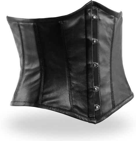 Women's Short Torso Steel Boned Corset Heavy Duty Waist Training Underbust Corset for Truly Defined Curves in Saudi Arabia