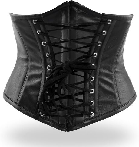 Women's Short Torso Steel Boned Corset Heavy Duty Waist Training Underbust Corset for Truly Defined Curves in Saudi Arabia