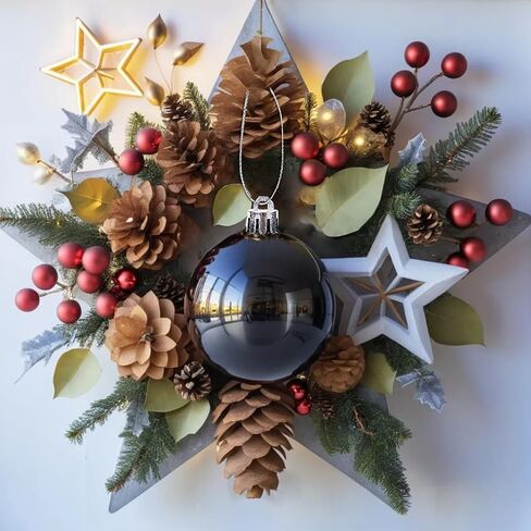 20 Pack Christmas Ornaments,Clear Plastic Ornaments Balls,Clear Christmas Ornaments for Crafts,Acrylic Clear Fillable Christmas Tree Ornament Balls for DIY,Wedding,Party and Home Decoration (S-5CM) in Saudi Arabia