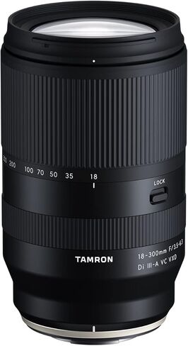 عدسة تامرون 18-300 ملم F/3.5-6.3 Di III-A VC VXD لـ Fujifilm X-Mount (متجددة) in Saudi Arabia