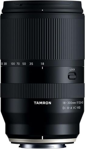 عدسة تامرون 18-300 ملم F/3.5-6.3 Di III-A VC VXD لـ Fujifilm X-Mount (متجددة) in Saudi Arabia