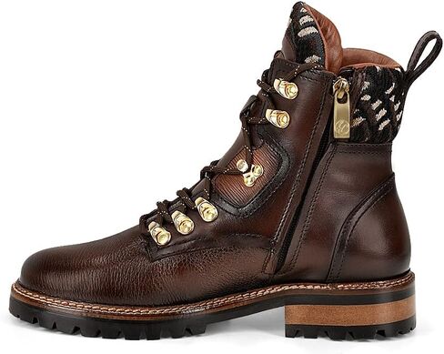 FRANCO CUADRA Women's Bootie in Genuine Deer Leather Brown in Saudi Arabia