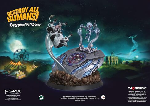 Destroy All Humans! Crypto'n'Cow Figurine in Saudi Arabia