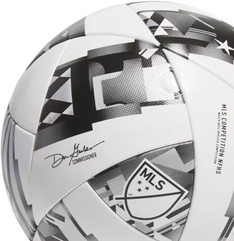 adidas MLS Club Soccer Ball, Solar Yellow/Black, 3 in Kuwait