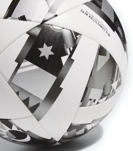 adidas MLS Club Soccer Ball, Solar Yellow/Black, 3 in Kuwait