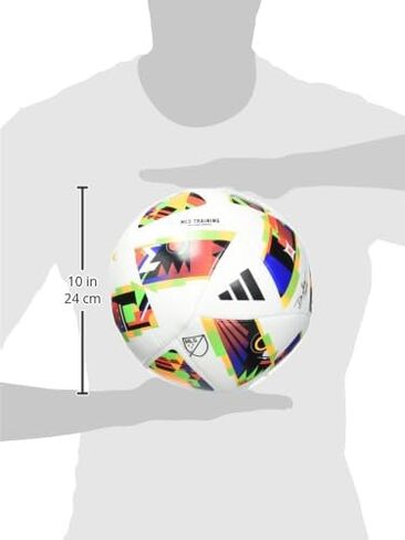 adidas MLS Club Soccer Ball, Solar Yellow/Black, 3 in Kuwait