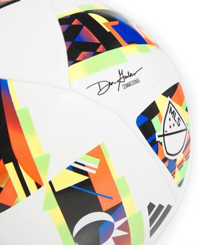 adidas MLS Club Soccer Ball, Solar Yellow/Black, 3 in Kuwait