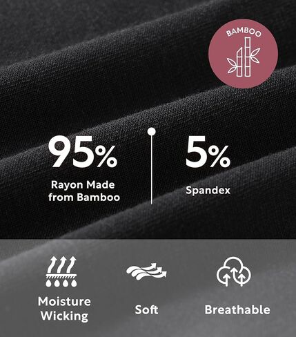 DAVID ARCHY Bikini Underwear for Women Low Waisted-Bikini Panties Rayon Made from Bamboo, Soft & Breathable, 4 Pack in Kuwait