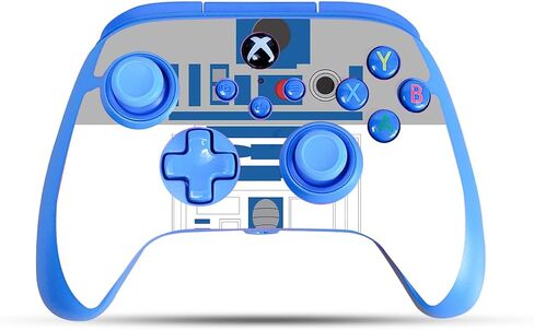 Gaming Skin Compatible with PowerA Xbox Series X|S Enhanced Wired Controller - Nebula - Premium 3M Vinyl Protective Wrap Decal Cover - Easy to Apply | Crafted in The USA by MightySkins in Saudi Arabia