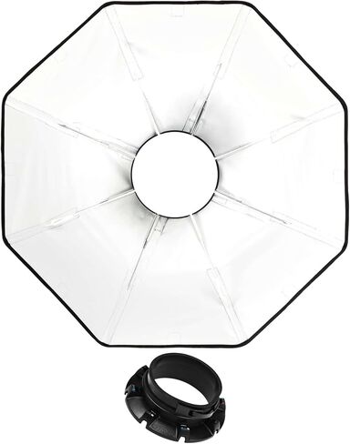 Profoto OCF Beauty Dish (White) - Studio Lighting Accessory with Soft White Finish - Portable Photography Modifier - Ideal for Portrait & Fashion Photography Bundle with OCF Speedring (2 Items) in Saudi Arabia