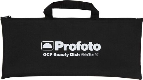 Profoto OCF Beauty Dish (White) - Studio Lighting Accessory with Soft White Finish - Portable Photography Modifier - Ideal for Portrait & Fashion Photography Bundle with OCF Speedring (2 Items) in Saudi Arabia