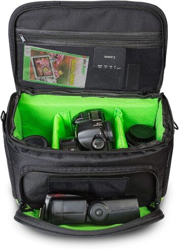 Deco Gear Protective Pro Designed Camera Bag for DSLR and Mirrorless Cameras Includes Bonus Photo Accessories (Large) in Saudi Arabia