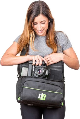 Deco Gear Protective Pro Designed Camera Bag for DSLR and Mirrorless Cameras Includes Bonus Photo Accessories (Large) in Saudi Arabia
