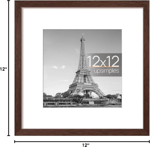 upsimples 11x17 Picture Frame, Display Pictures 9x15 with Mat or 11x17 Without Mat, Wall Hanging Photo Frame, Blue, 1 Pack in Kuwait