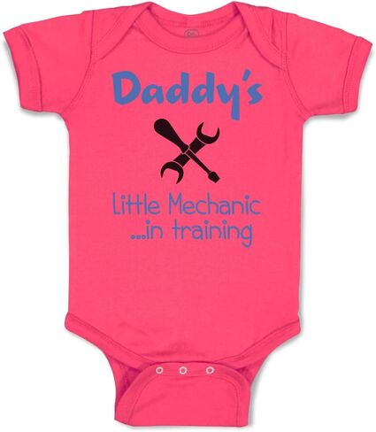 بدلة أطفال مخصصة لميكانيكي الأب الصغير في تدريب قطن عيد الأب للأب in Kuwait