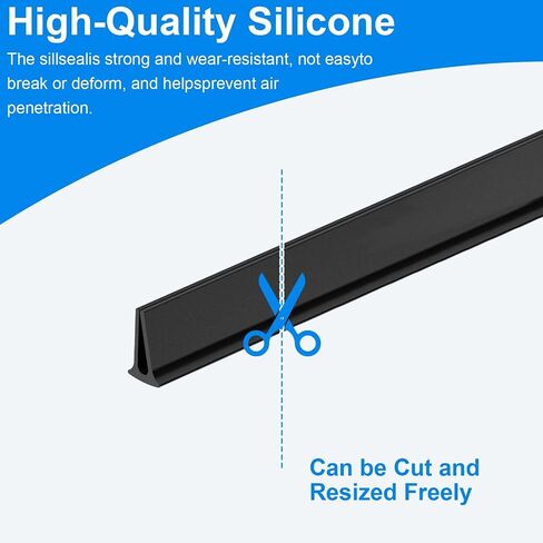 Storm Door Sweep Replacement for Larson & Pella, Storm Door Expander Sweep, for Vinyl and Metal Door Seal Sweep Rubber Strip, Storm Door Seal Rubber Strip（Style 2) 2 Pack in Kuwait
