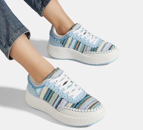 LUCKY STEP Women's Platform Sneakers Retro Braided Fashion Casual Chunky Shoes Breathable Durable Non Slip Walking Footwear in Saudi Arabia