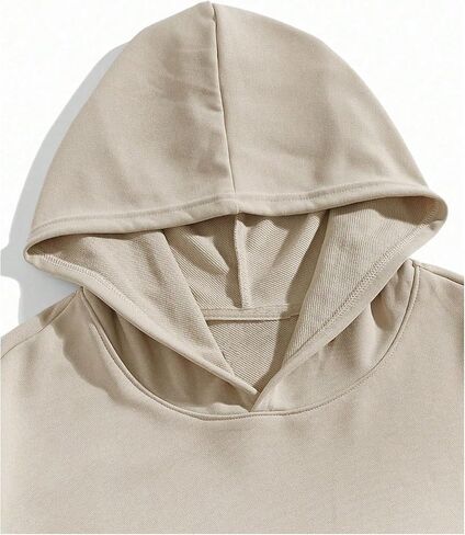 SOLY HUX Hoodies for Men Graphic Oversized Sweatshirt Letter Car Print Long Sleeve Pullover Tops in Kuwait