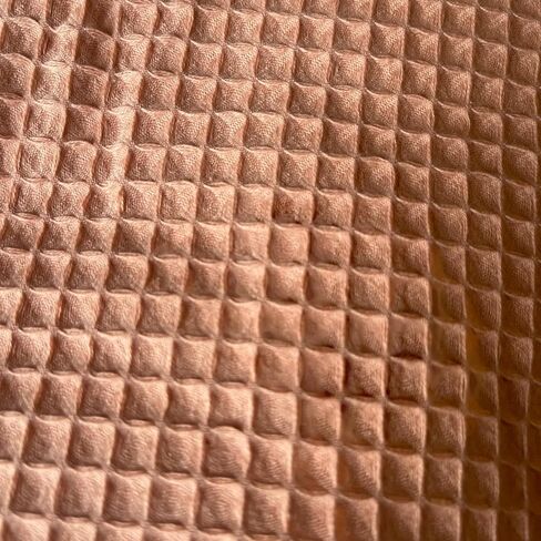 Soft & Cozy Baby Waffle Blanket 43x40in Nursery Blankets for Boys Girls Swaddle Neutral Lightweight Baby and Toddler Throw Blanket recieving Blanket (Dusty Pink) in Saudi Arabia