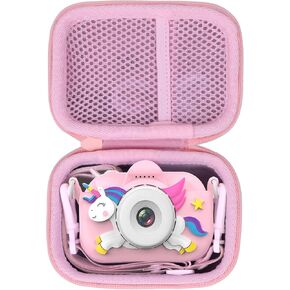 Storage Case Compatible with goopow/Seckton/masterbee/Cimizi/Hangrui/Desuccus/OUTUVAS/Kikapabi/Dwfit/Agoigo/GKTZ/Dylanto Kids Camera Toys Children Digital Video Camcorder Camera