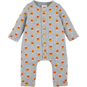 Mud Pie baby-girls Baby Waffle Bodysuit