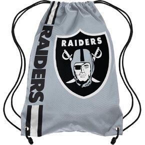 FOCO New York Jets NFL Alternate Color Big Logo Drawstring Backpack - Black