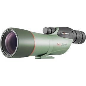 Kowa TSN-66S PROMINAR Pure Fluorite Straight Spotting Scope with TE-11WZ II 25-60x Wide Angle Zoom Eyepiece