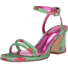 Circus NY by Sam Edelman Women's Hartlie Heeled Sandal Green Pink Multi 8.5 Medium