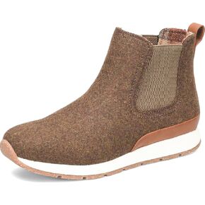 b.o.c. Womens Kara Wool Ankle Chelsea Boots Brown 10 Medium (B,M)