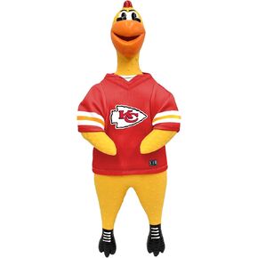Littlearth NFL Team Rubber Chicken Toy Pittsburgh Steelers