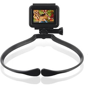 Creative Live Stabilizer Collar Type Hanging Holder for Gopro Hero 12/11/10/9/8 DJI Osmo Action 4/3/2 Insta 360 Camera Cell Phone Sport Camcorder Video Neck Holder Mount