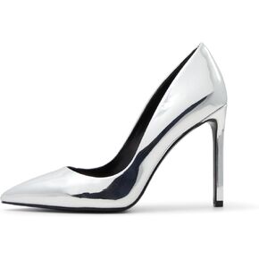 ALDO Women's Lala Pump, Silver, 8