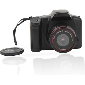 Digital Camera for Photography, 16X Digital Zoom Vlogging Camera Autofocus with 2.4 Inch Display, 16MP Anti Shake Mini Selfie Travel Camera USB Charging for Beginners
