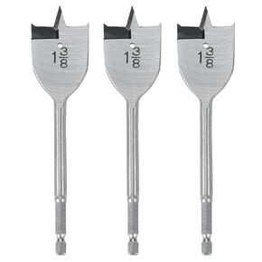 1 3/8 inch Wood Spade Drill Bit Wood Paddle Flat Bit 3 PCS