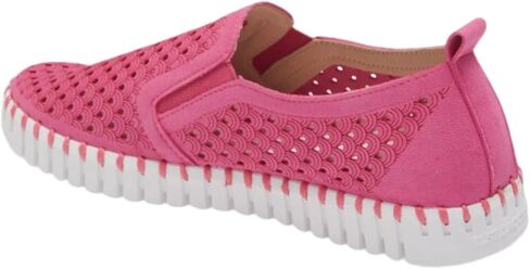Ilse Jacobsen HORNBAEK Women's Tulip Slip-On Flat | Elastic Side Panels | Lightweight Flexible Comfort. in Saudi Arabia
