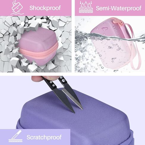 حقيبة تخزين متوافقة مع goopow/Seckton/masterbee/Cimizi/Hangrui/Desuccus/OUTUVAS/Kikapabi/Dwfit/Agoigo/GKTZ/Dylanto Kids Camera Toys كاميرا فيديو رقمية للأطفال in Kuwait
