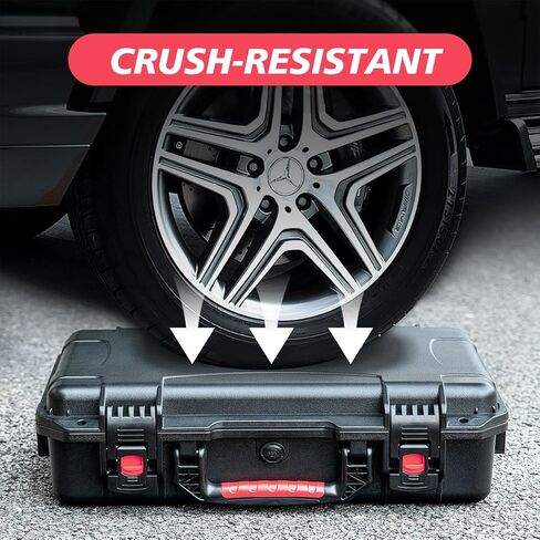 حافظة صلبة Avata 2، حقيبة حمل مقاومة للماء IP67 متوافقة مع DJI Avata 2 Fly More Combo، حافظة طائرة بدون طيار مقاومة للسقوط مع حزام كتف Avata 2 Accessories in Kuwait