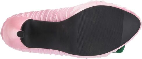 Ellie Shoes 5" Satin Pump with Flower and Rhinestone Decor. Women in Kuwait