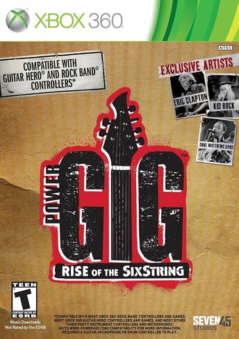Power Gig: Rise of the SixString - Xbox 360 (اللعبة فقط) (متجددة) in Saudi Arabia