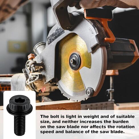2pcs Miter Saw Blade Bolts, N600011 Miter Saw Blade Bolt Replacement Miter Saw Accessories Bolts Compatible with Dewalt Miter Saw Model Series in Saudi Arabia
